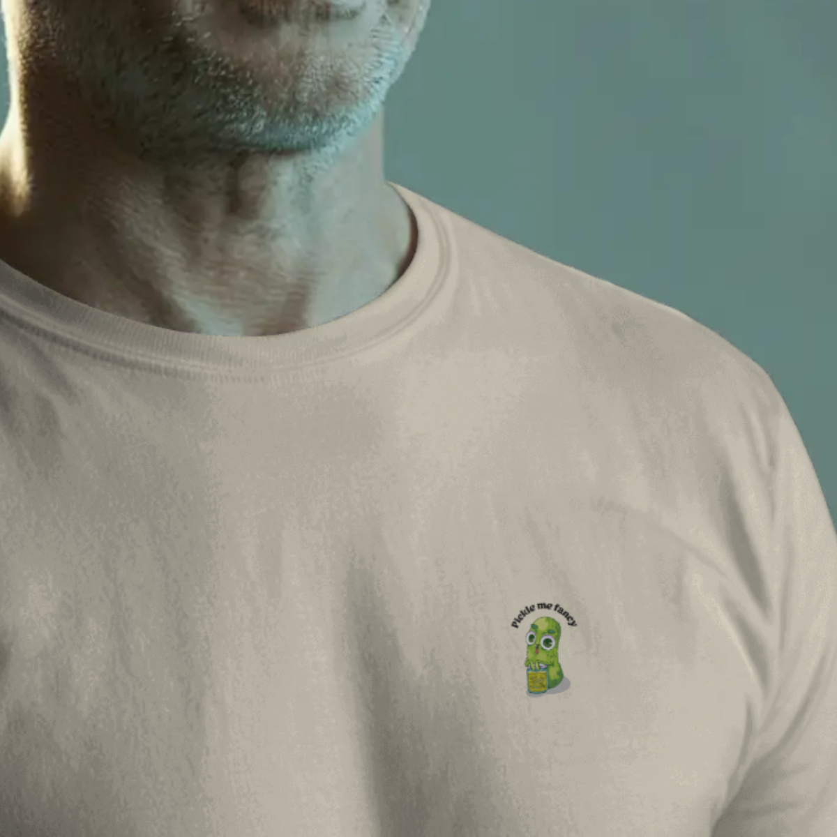 T-shirt heren - Pickle me fancy