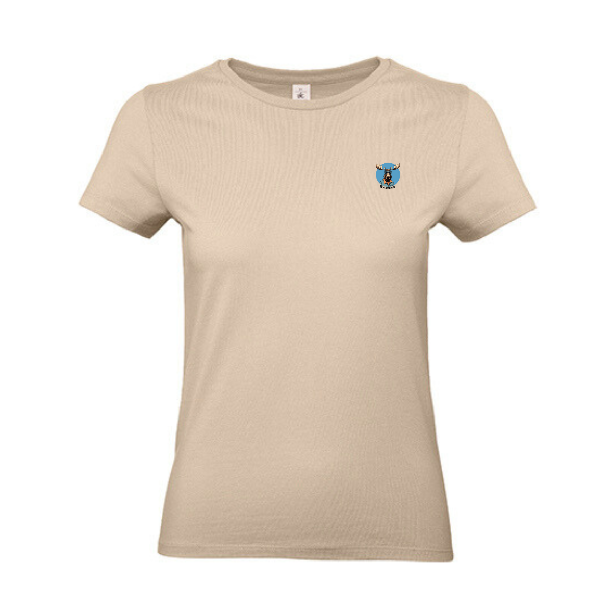 T-shirt dames ronde hals - Not amoosed