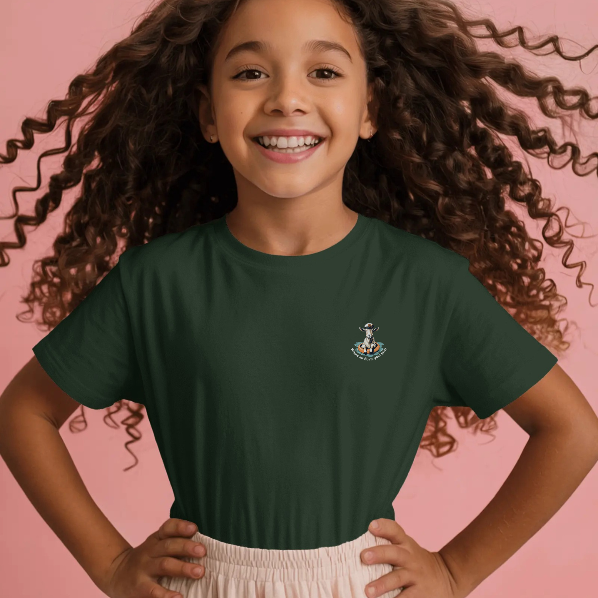 T-shirt kids - Whatever floats your goat