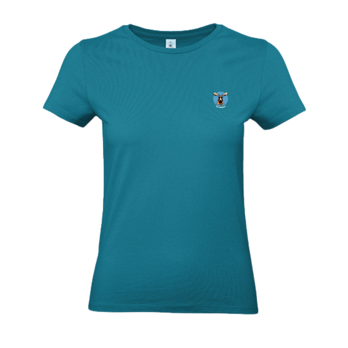 T-shirt dames ronde hals - Not amoosed