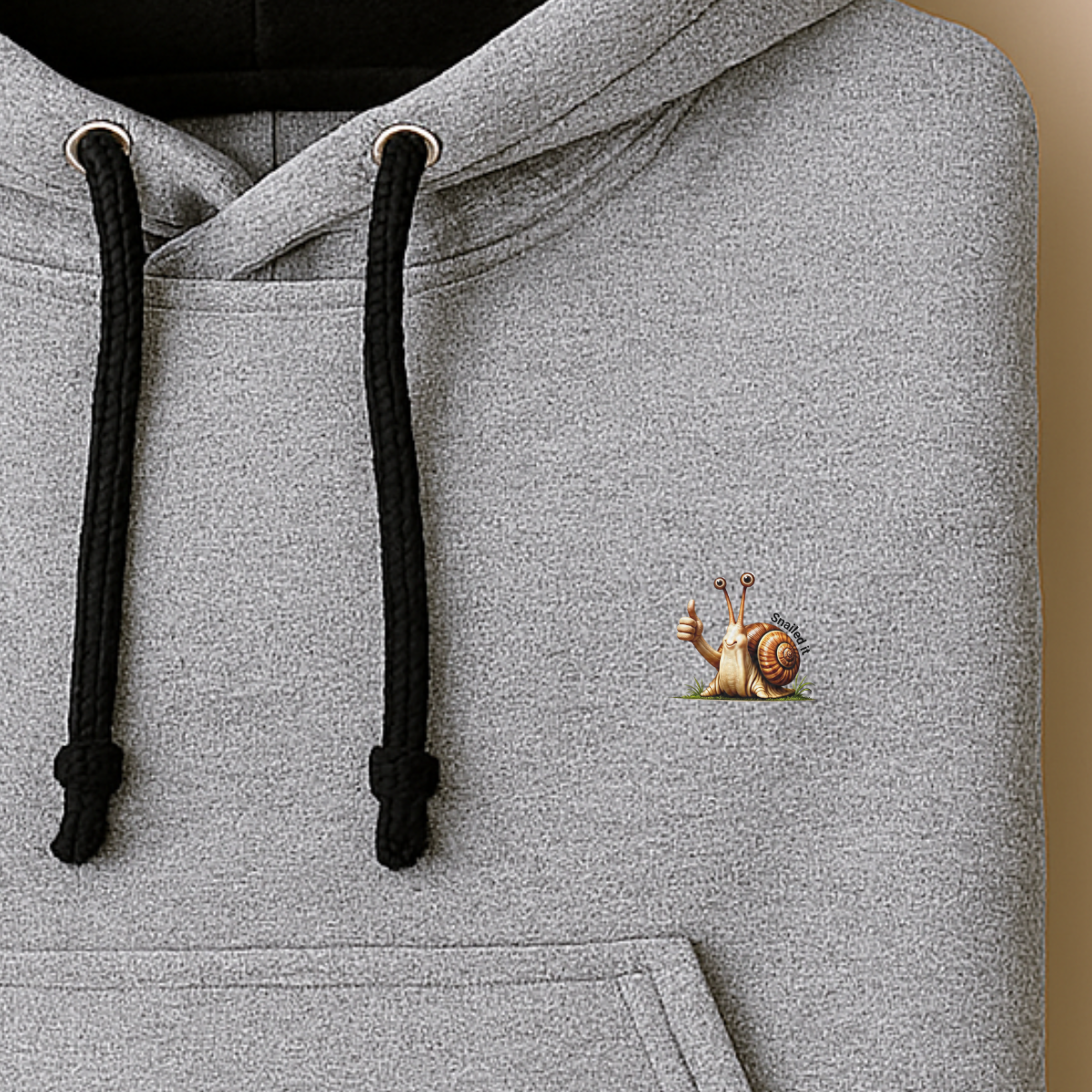Hoodie unisex - Snailed it