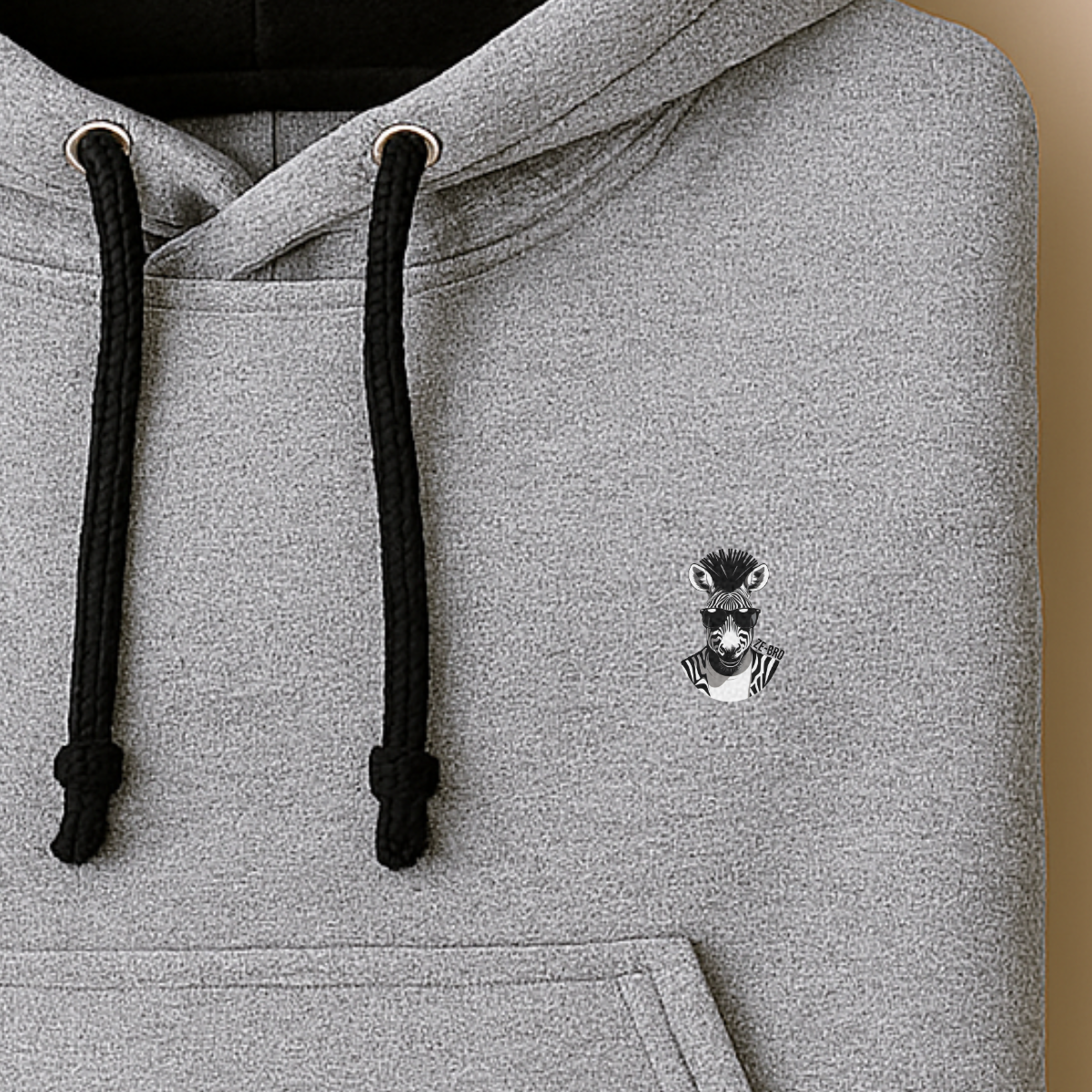 Hoodie unisex - Ze-bro