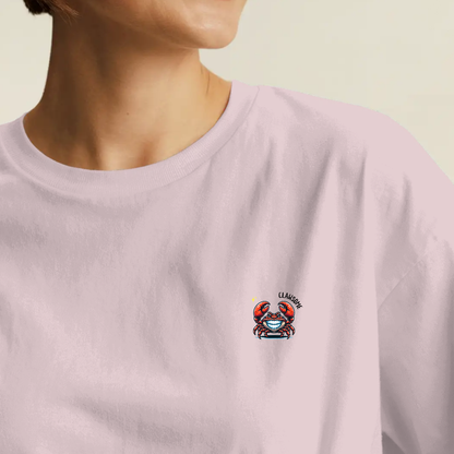 T-shirt dames ronde hals - Clawsome stoer