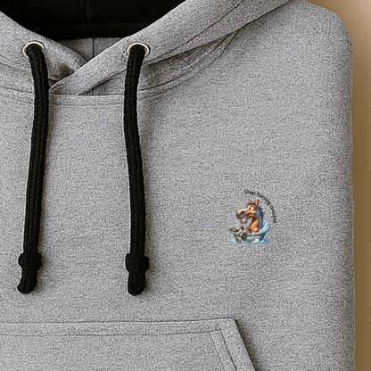 Hoodie unisex - Stop horsing around (bath)