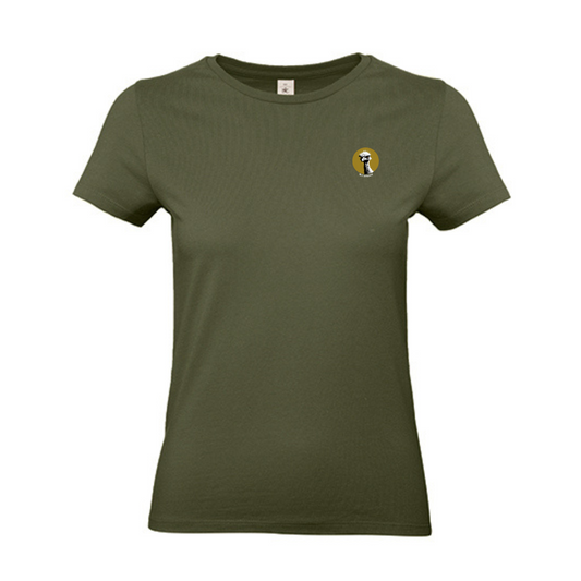 T-shirt ronde hals met print dames / Not emused