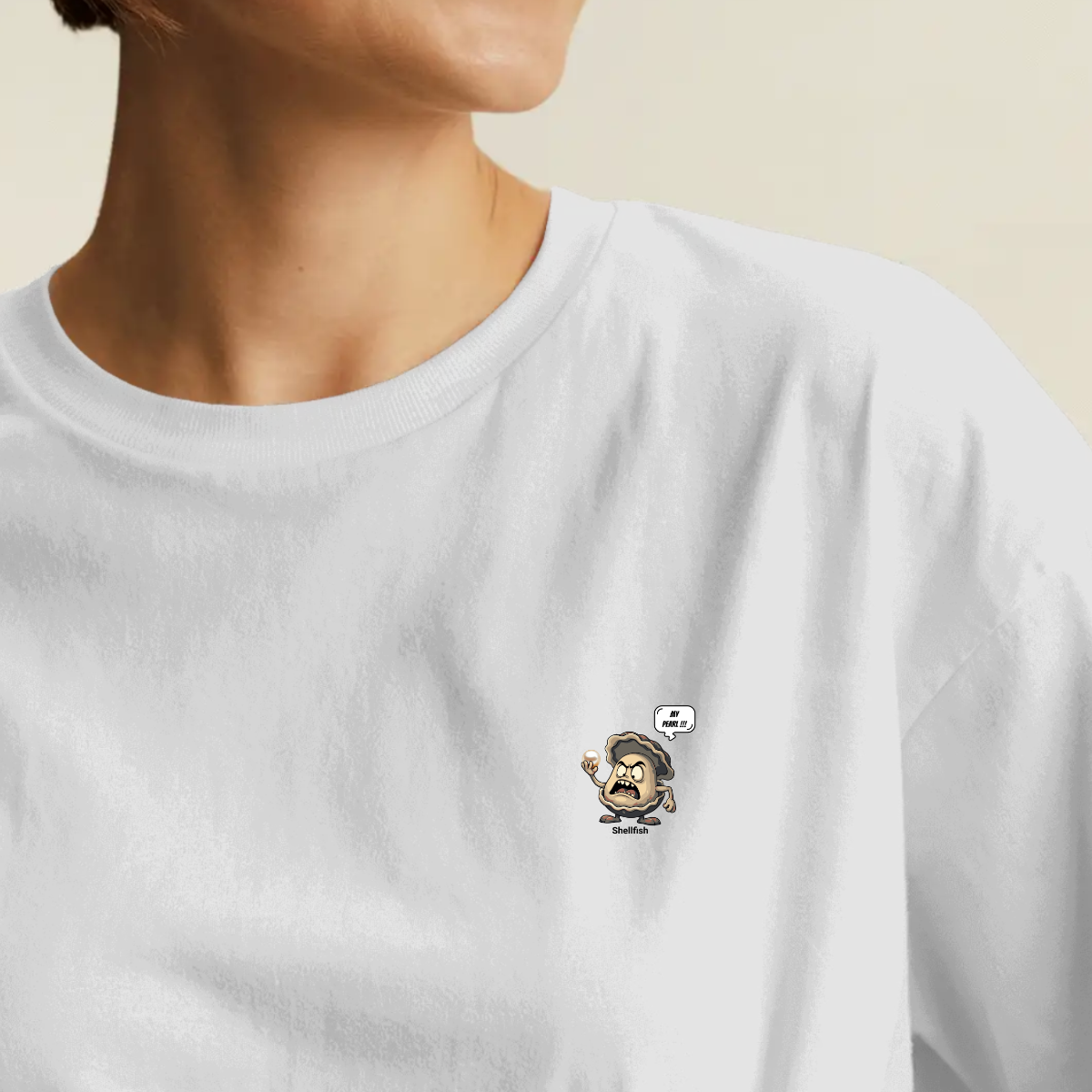 T-shirt dames ronde hals - Shellfish