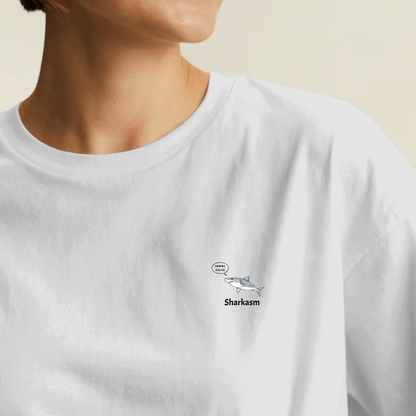 T-shirt dames ronde hals - Sharkasm