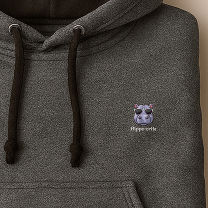 Hoodie unisex - Hippo-crite