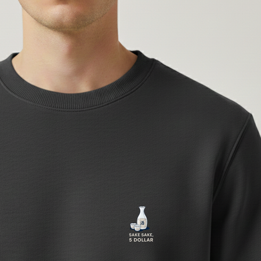 Sweater heren met print / Sake sake, 5 dollar