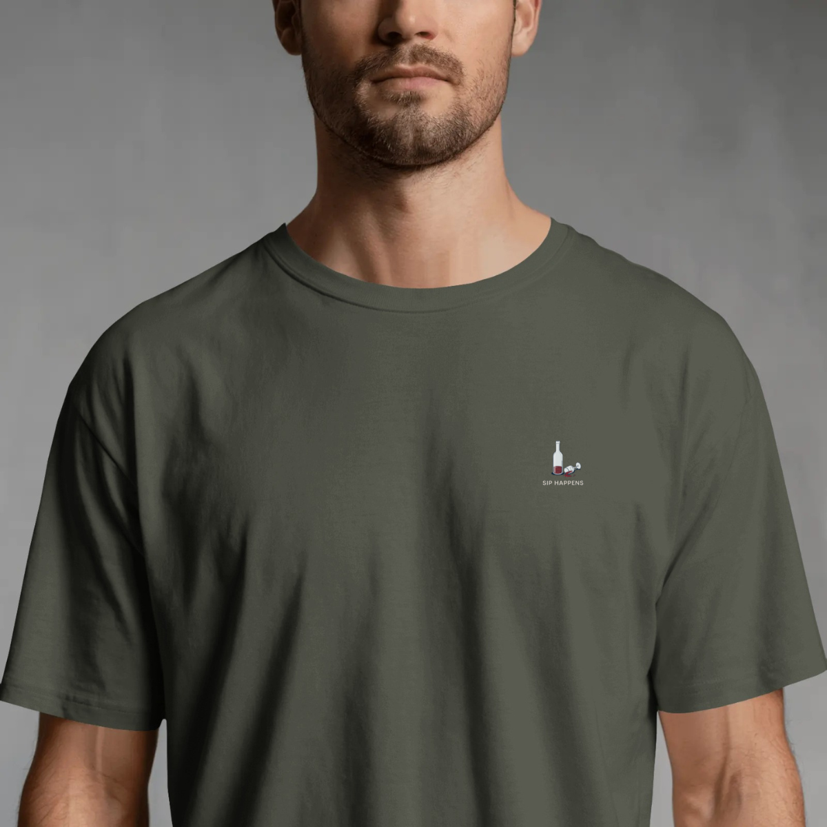 T-shirt heren - Sip happens