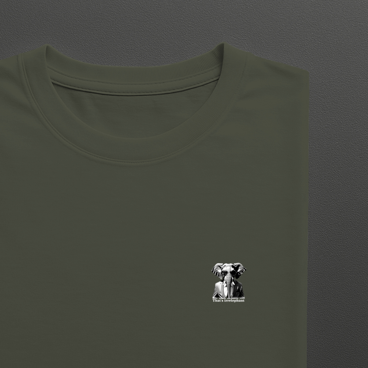 T-shirt heren - That's irrelephant