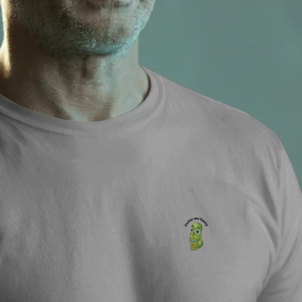 T-shirt heren - Pickle me fancy