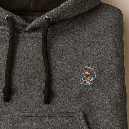 Hoodie unisex - Stop horsing around (bath)