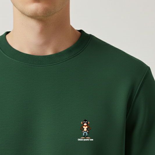 Sweater heren met print / Chim-pants-zee