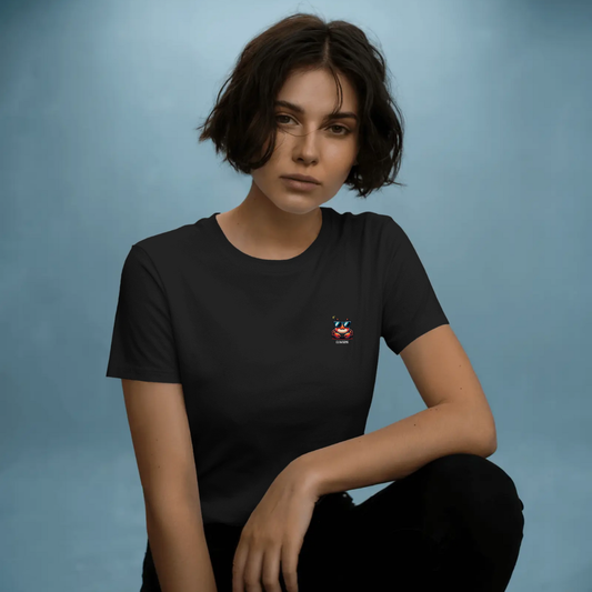 T-shirt dames ronde hals - Clawsome cute