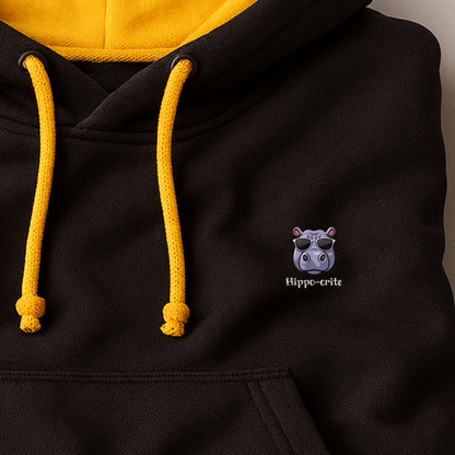 Hoodie unisex - Hippo-crite