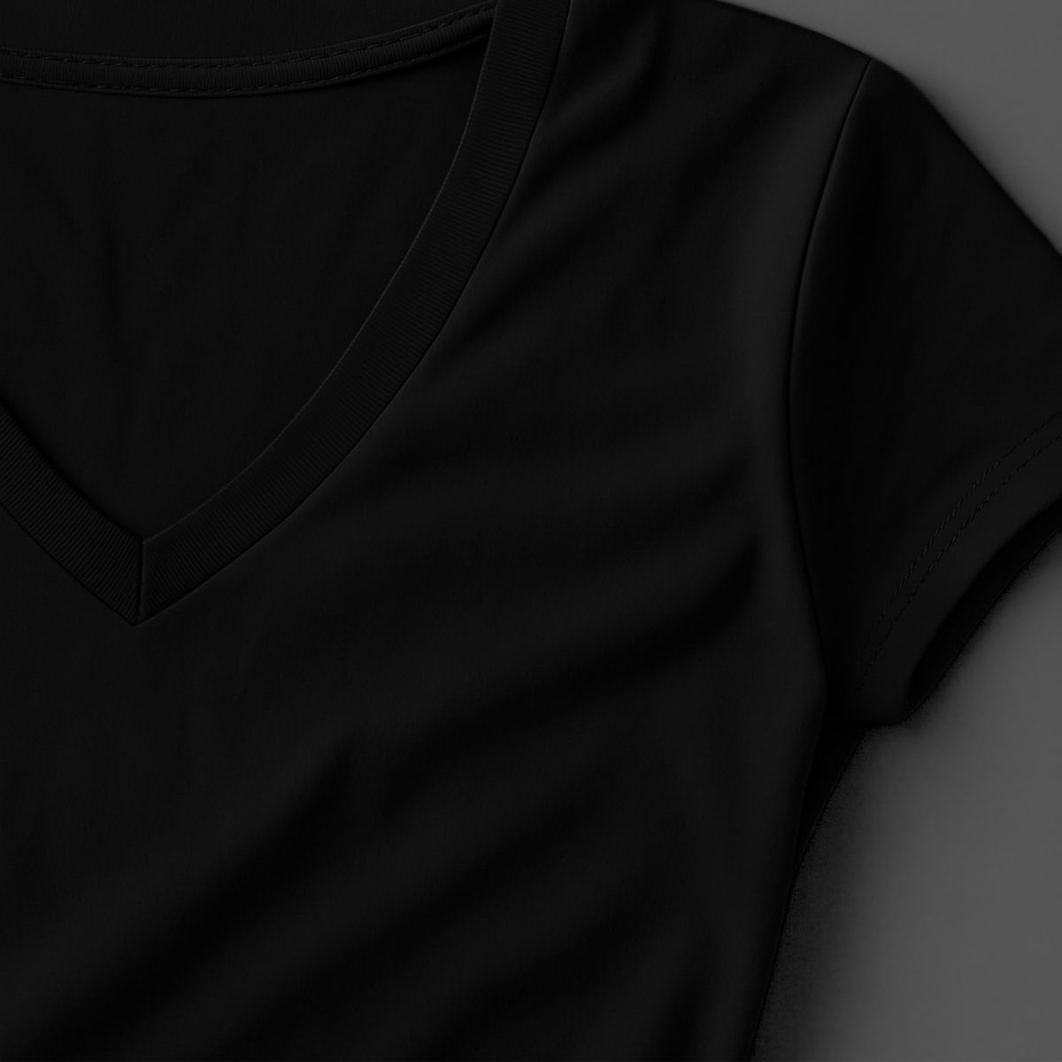 T-shirt dames V-hals - Gepersonaliseerd design