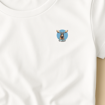 T-shirt dames ronde hals - Not amoosed