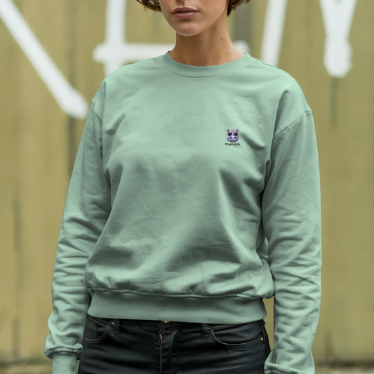 Sweater dames met print / Hippo-crite