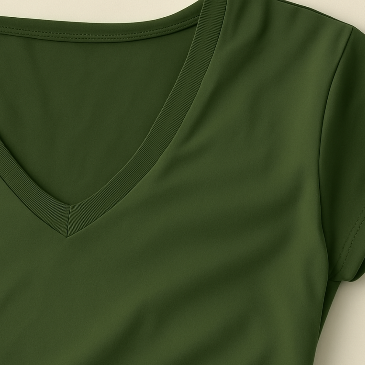 T-shirt dames V-hals - Gepersonaliseerd design