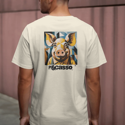 T-shirt heren - Pigcasso