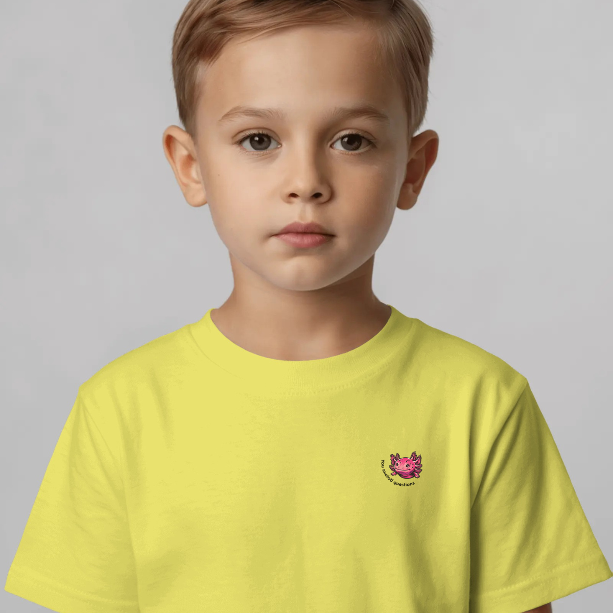 T-shirt kids - You axolotl questions