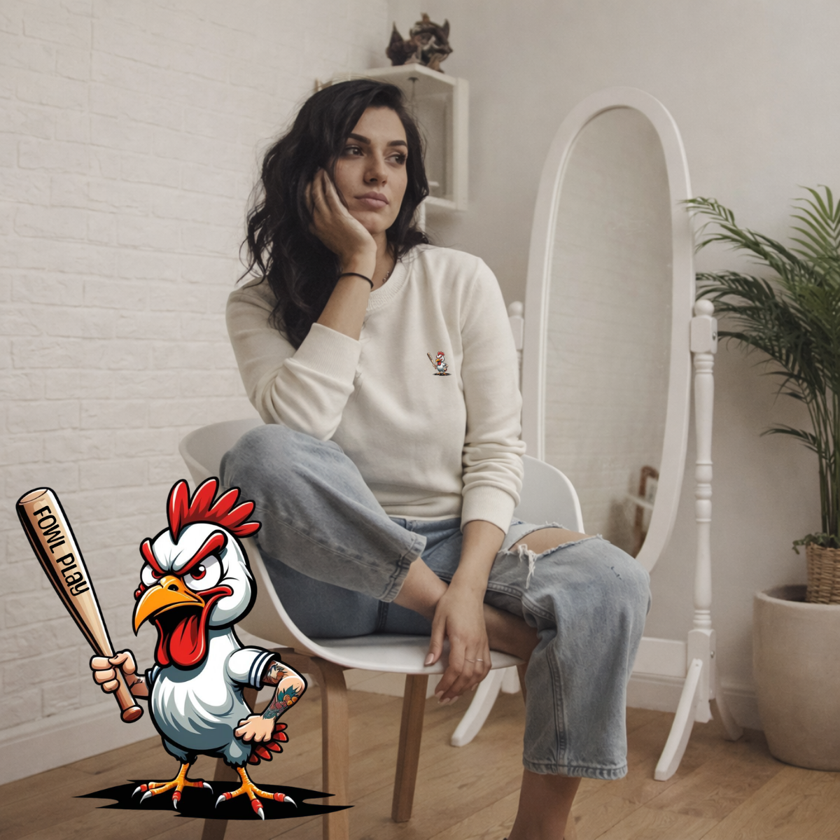 Sweater dames - Fowl play