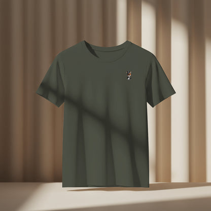 T-shirt heren ronde hals met print / For fox sake