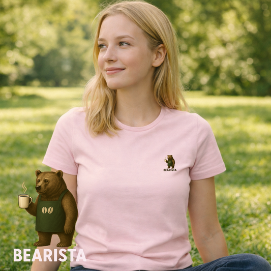 T-shirt dames ronde hals - Bearista