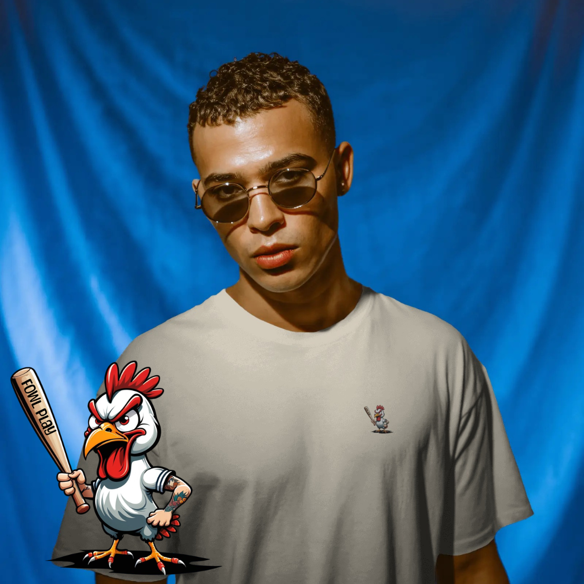 T-shirt heren - Fowl play