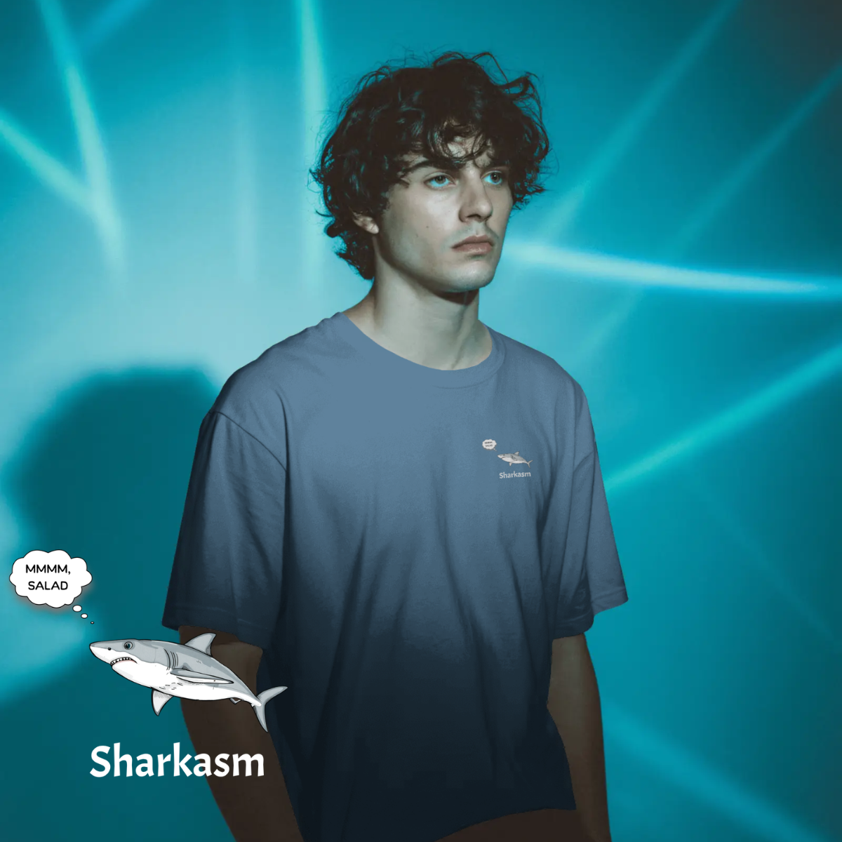 T-shirt heren - Sharkasm
