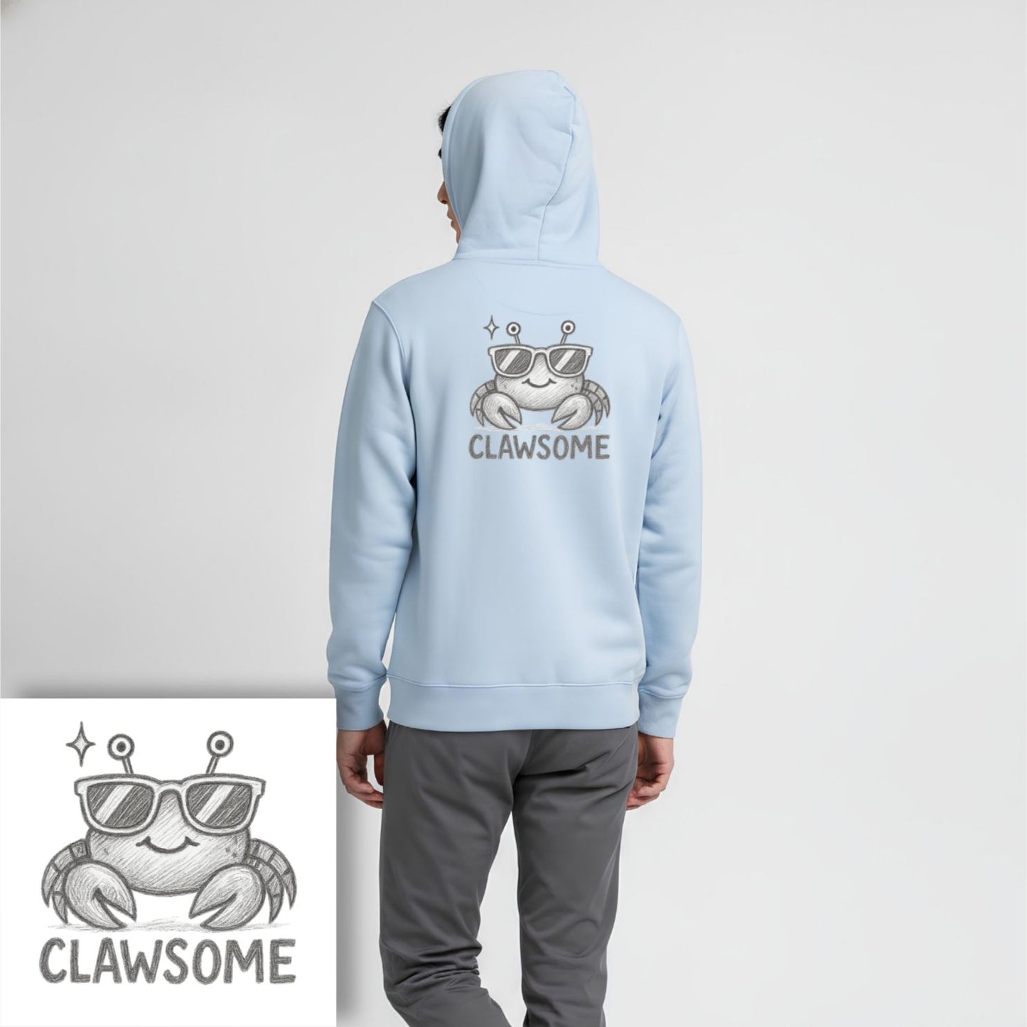 Hoodie unisex - Clawsome cute