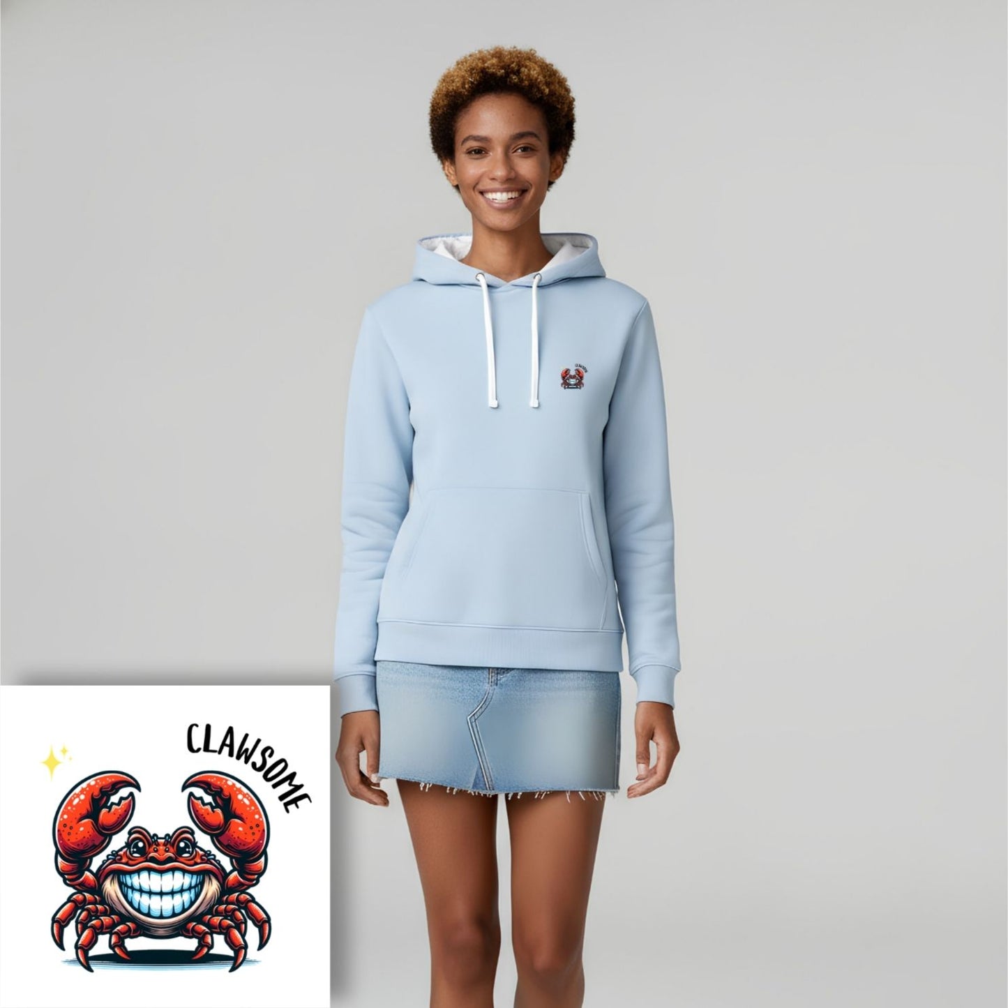Hoodie unisex - clawsome bold