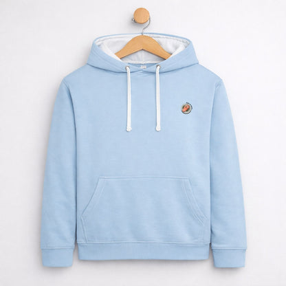 Hoodie unisex - Zalm ni worre
