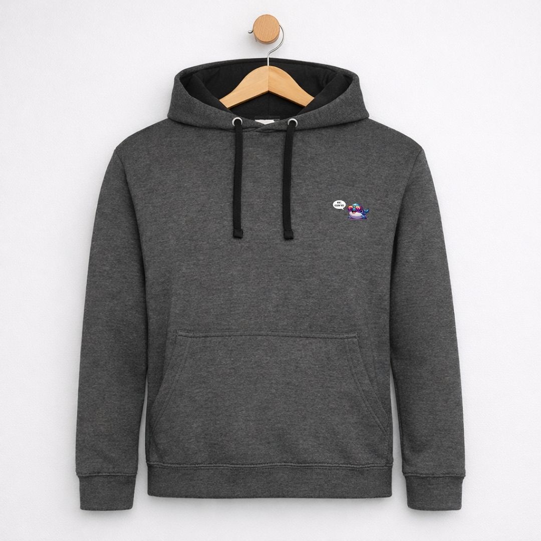 Hoodie unisex - Whale, hello there