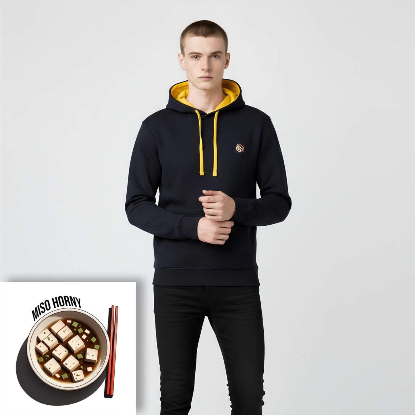 Hoodie unisex - Miso horny