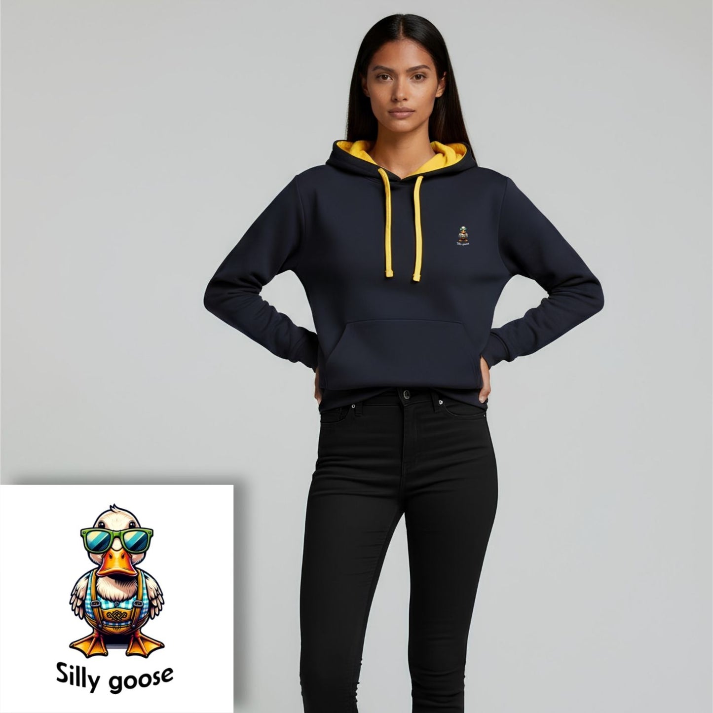 Hoodie unisex - Silly goose