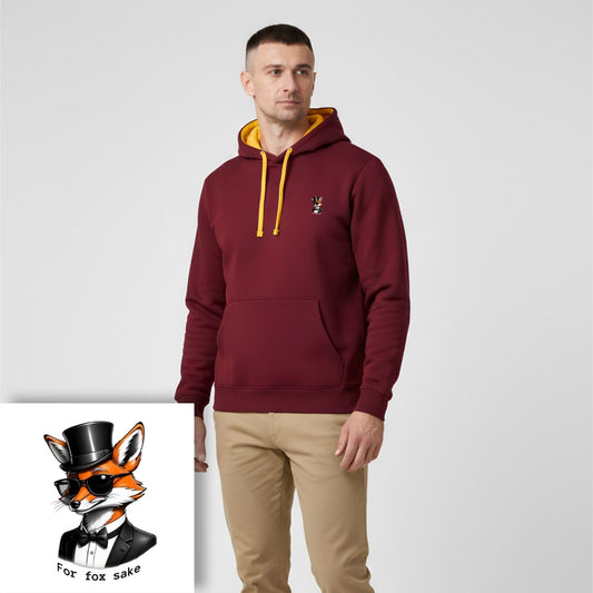 Hoodie unisex - For fox sake gentleman