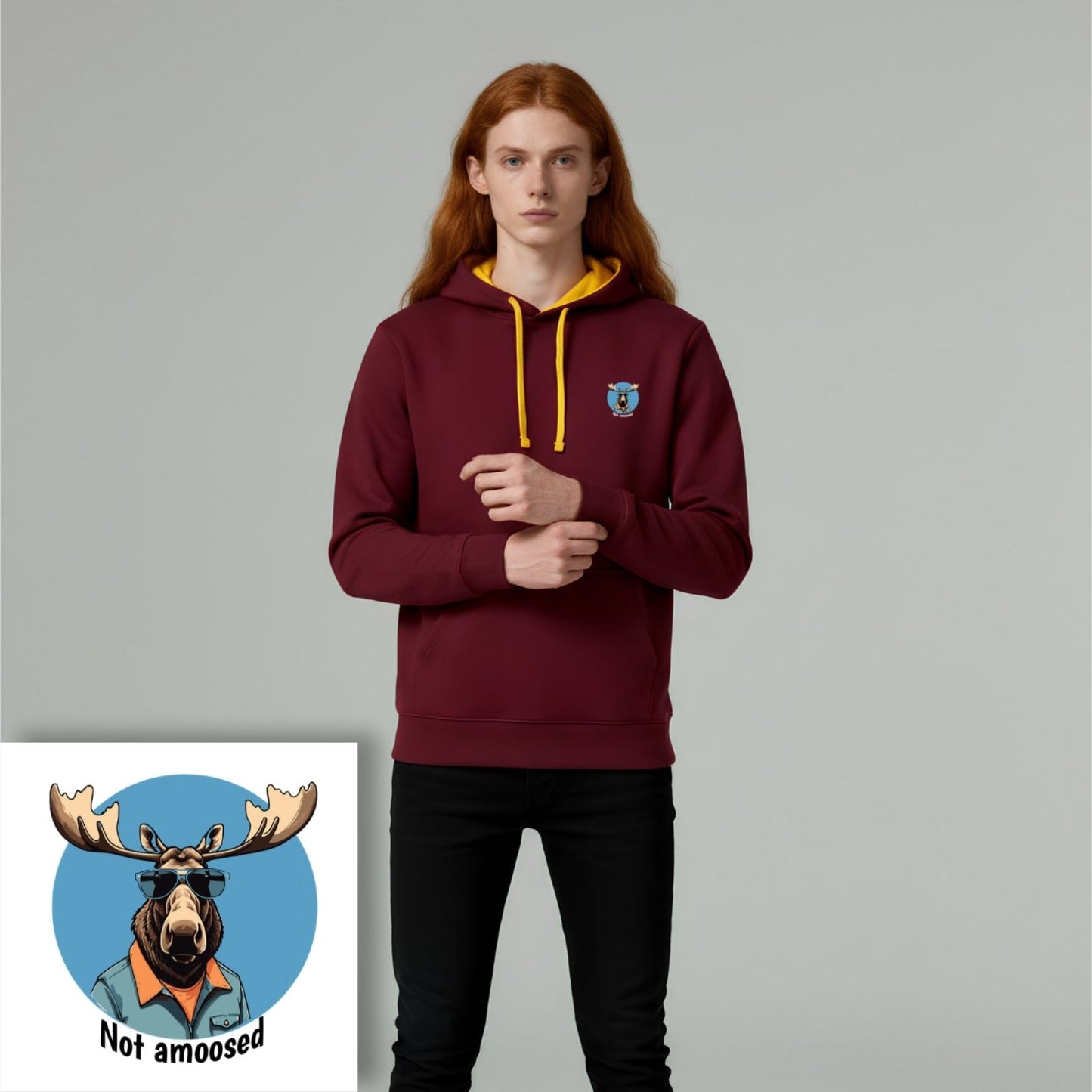 Hoodie unisex - Not amoosed