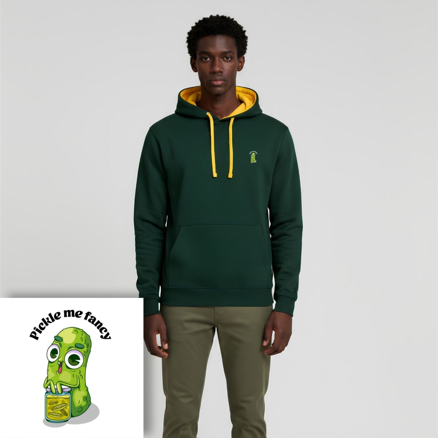 Hoodie unisex - Pickle me fancy