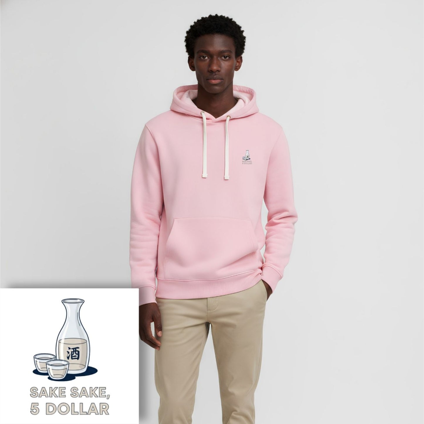 Hoodie unisex - Sake sake, 5 dollar