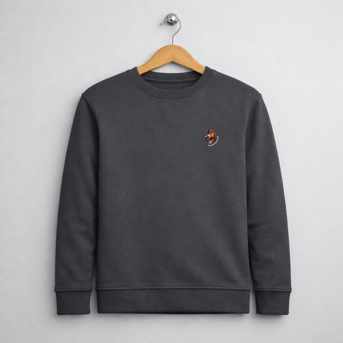 Sweater heren - Stop horsing around (head)
