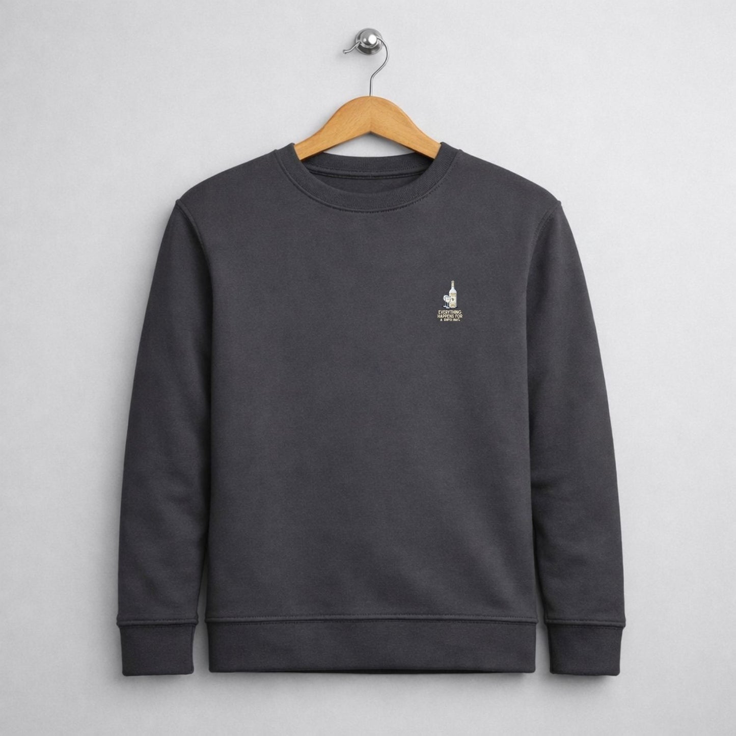 Sweater heren - Everything happens for a Riesling