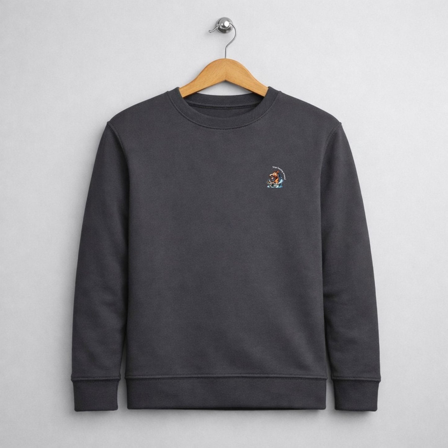 Sweater heren - Stop horsing around (bath)