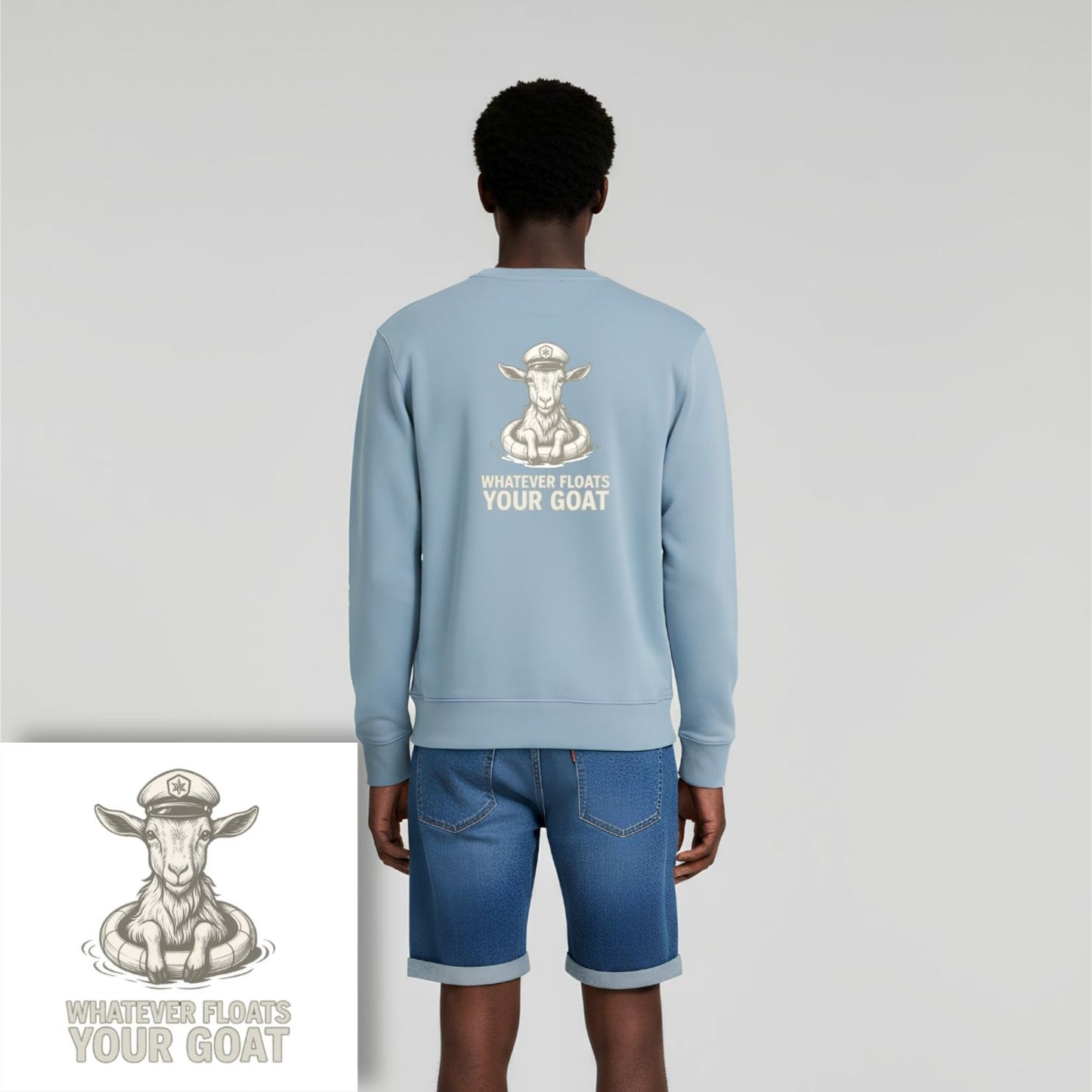 Sweater heren - Whatever floats your goat