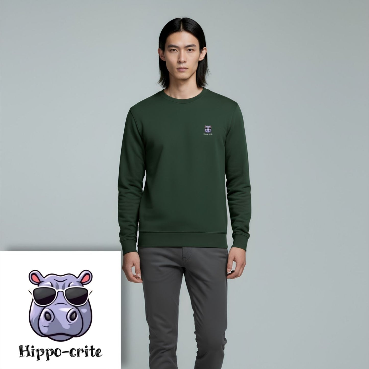 Sweater heren - Hippo-crite