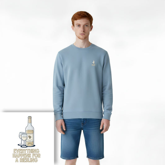 Sweater heren - Everything happens for a Riesling
