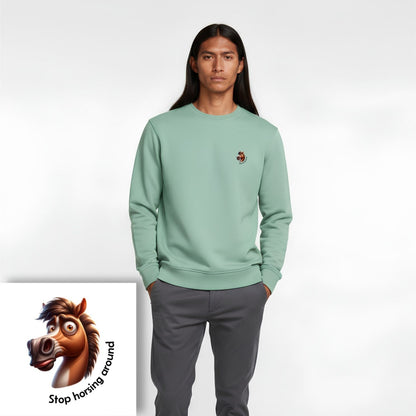 Sweater heren - Stop horsing around (head)