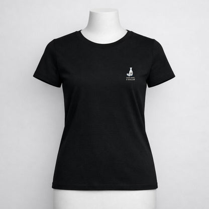 T-shirt dames ronde hals - Sake sake, 5 dollar