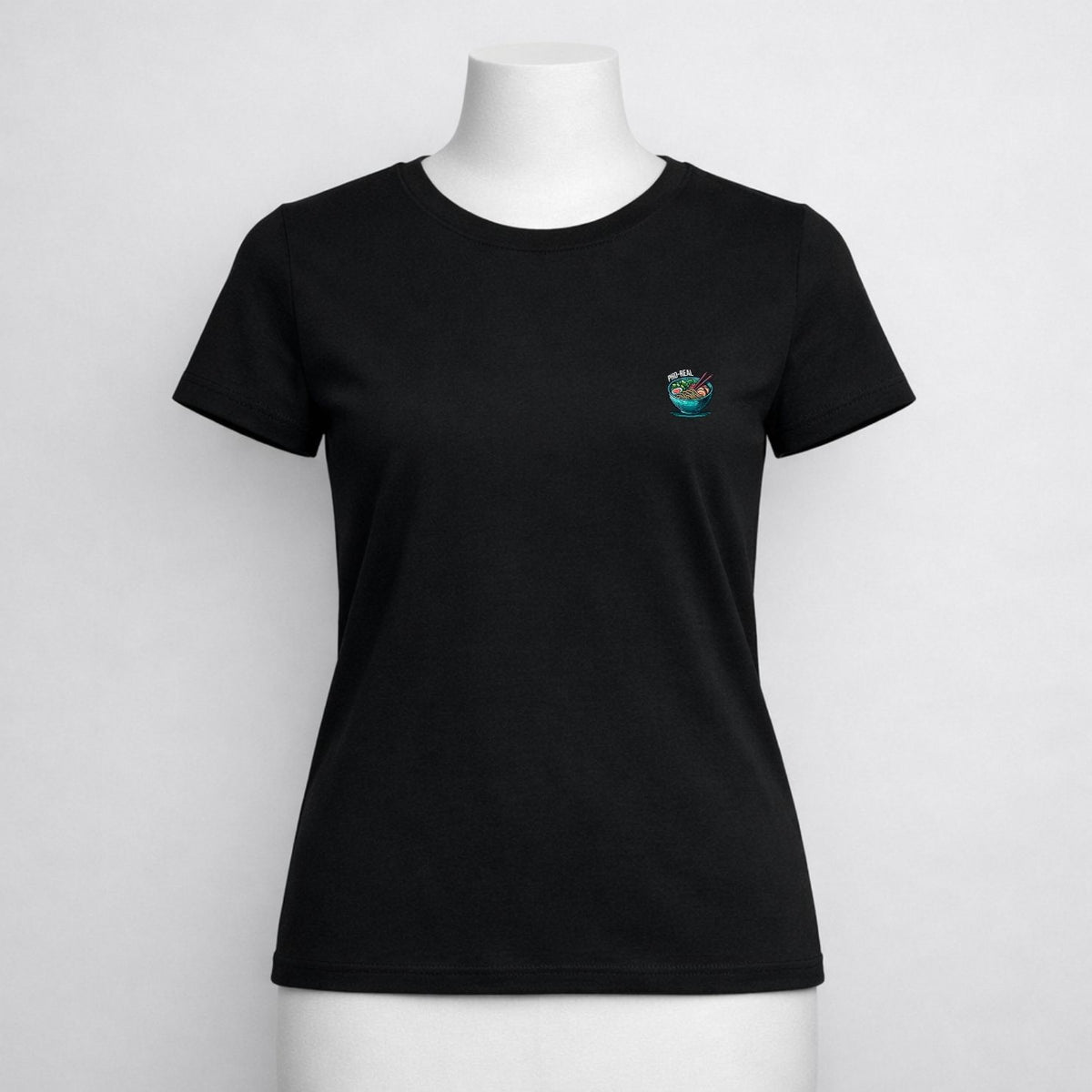 T-shirt dames ronde hals - Pho real